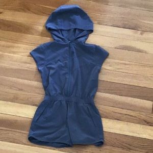Blue-Gray Athletic romper